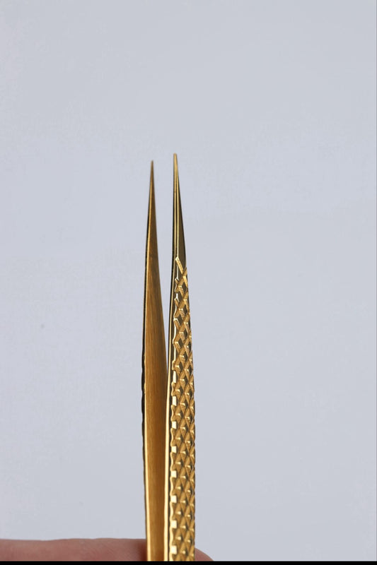 STRAIGHT ISOLATION LASH EXTENSION TWEEZER